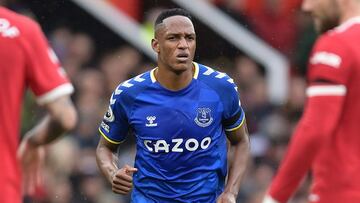 Yerry Mina, esencial para Rafa Benítez en Everton