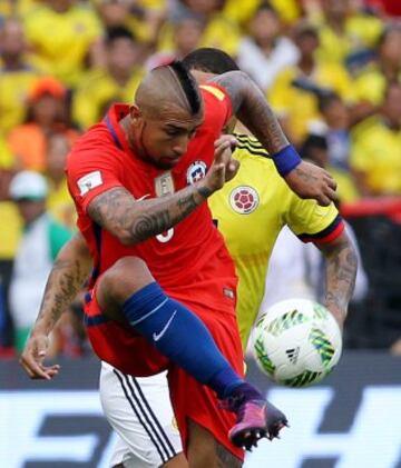 Colombia vs Chile en Barranquilla.