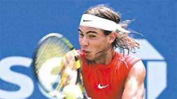 <b>CON AUTORIDAD. </b>Rafa Nadal no tuvo problemas para derrotar en primera ronda a Bobby Reynolds.