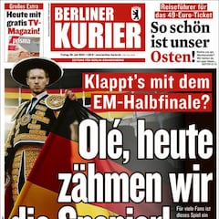 La prensa alemana viste a Nagelsmann de torero: “¡Olé, hoy domamos a los españoles!”