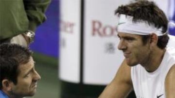 RACHA NEGATIVA. Del Potro aún no ha ganado un sólo partido desde que se impusiera en la final del US Open a Roger Federer.