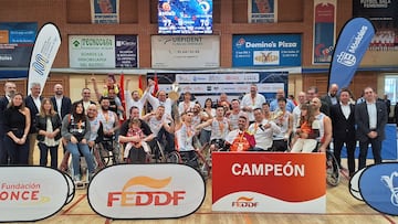 Amiab Albacete, campeón de la Copa del Rey de baloncesto en silla de ruedas
