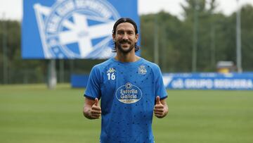 Pablo Martínez llega con ganas al Deportivo.