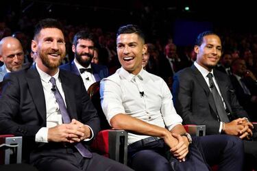 Van Dijk ahead of Messi and Cristiano