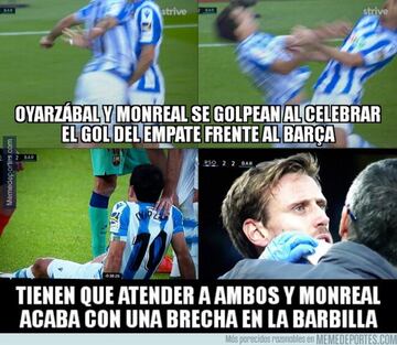 Los memes más divertidos del Real Sociedad - Barcelona