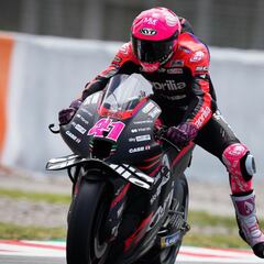 Aleix Espargaró mete miedo