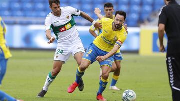 27/06/20 FUTBOL SEGUNDA DIVISION
 UD LAS PALMAS - ELCHE
 JOSEMA DE LA BELLA CORONAVIRUS COVID19