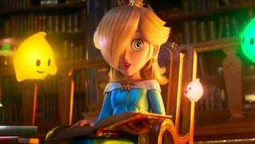Super Mario Galaxy La película tráiler Estela estrellas galaxia