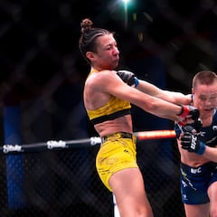 Namajunas gana a Ribas y firma su primera victoria en el peso mosca