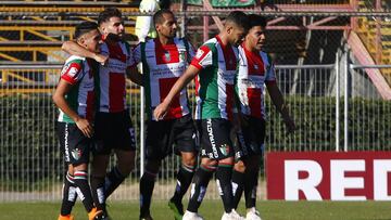 Palestino se impuso a Wanderers en Copa Chile.