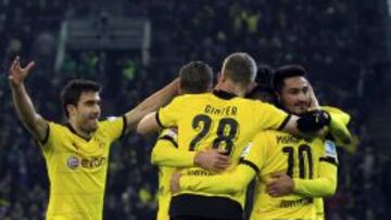 El Dortmund vence al Gladbach y se afianza en el segundo puesto