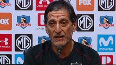 La sentida reflexión del DT albo por la situación de Barnechea