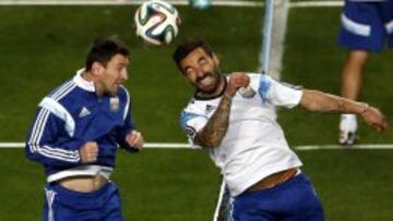 Sabella vuelve a probar con Messi, Agüero y Lavezzi