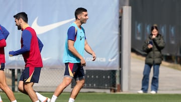 16/03/24 ENTRENAMIENTO DEL BARCELONA 
Ferran Torres