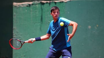 Barrios debuta con sólido triunfo en el Challenger de Campinas