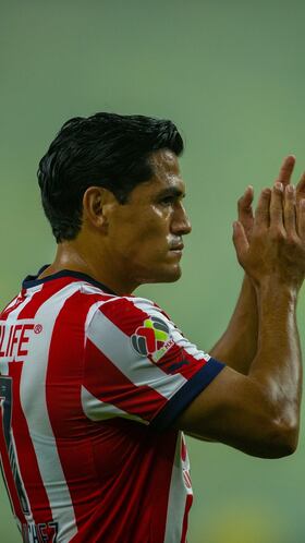Jesus Sanchez of Guadalajara during the match between America and Guadalajara as part of friendly match -El Clasico de Mexico-, at NRG Stadium on October 13, 2024 in Houston, Texas, United States.