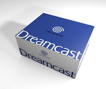 dreamcast sega consola caja