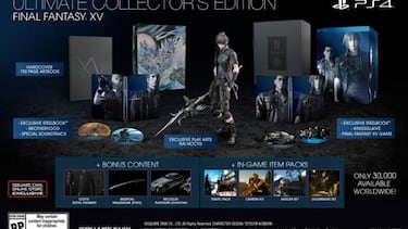 Final Fantasy XV recibirá más ediciones coleccionista