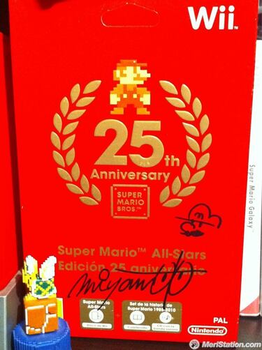 Miyamoto firma para ti un ejemplar de Super Mario All-Stars