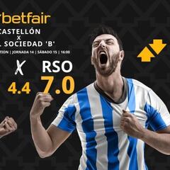 CD Castellón vs. Real Sociedad ‘B’: horario, dónde ver, pronósticos y clasificación
