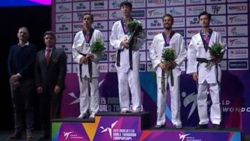 Brandon Plaza logra plata en el Campeonato Mundial