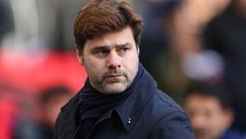 LONDON, ENGLAND - DECEMBER 26: Mauricio Pochettino manager / head coach of Tottenham Hotspur during the Premier League match between Tottenham Hotspur and Southampton at Wembley Stadium on December 26, 2017 in London, England. (Photo by Catherine Ivill/Getty Images)