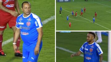 El distendido amistoso que comandaron Neymar y su padre