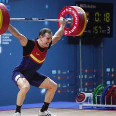 Andrés Mata se estrena en un Europeo: una plata y dos bronces