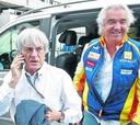 Ecclestone "Me entristece este adiós de Briatore"