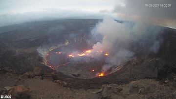 Entra en erupción el volcán Kilauea, situado en Hawái