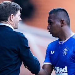 Gerrard se ilusiona con Alfredo Morelos: "Recuperó su nivel"