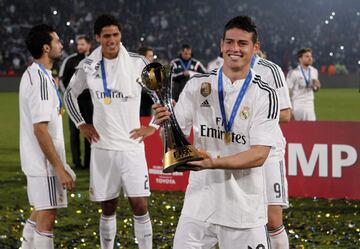 Cuatro ligas en Europa (tres en Portugal y una España) y una en Argentina (Apertura de 2009). Es el único del vestuario que sabe lo que es ganar una Europa League (con el Oporto en 2011). Ha levantado 6 títulos con el Madrid, ocho con el Oporto y uno con Banfield.