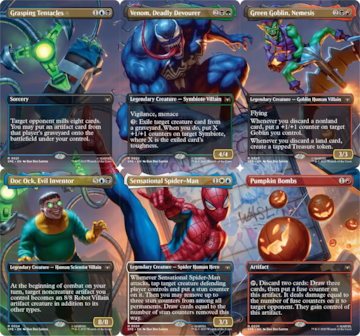 magic the gathering spiderman spider man