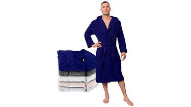 Tenemos el albornoz con capucha para hombre mejor valorado en Amazon