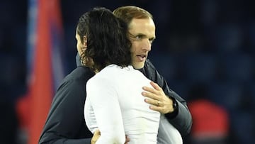 Tuchel: Cavani one of the top number nines in world football