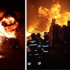 VIDEO: Así fue el incendio en la Central de Abastos de Toluca; no hay heridos
