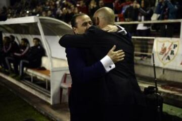 Paco Jémez y Alfredo.