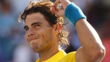 <b>EXPECTACIÓN. </b>Nadal demostró en su primer partido en el US Open, ante Gasquet, que las lesiones están olvidadas.