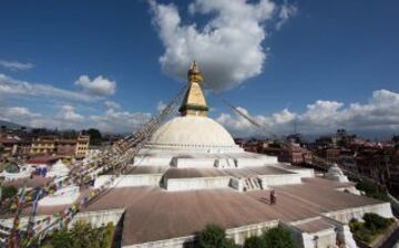 Templo Budista Bodhnath. 