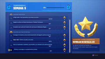 Fortnite Battle Royale: Desaf&iacute;os de la Semana 5 de la Temporada 8