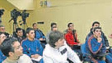 <b>MAESTRO. </b>Iribarren explicó el porqué de los ejercicios.