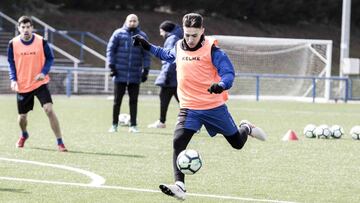 Munir, en la sesión de hoy