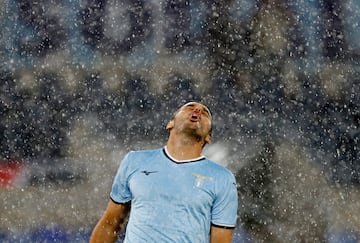 El jugador español de la Lazio, Pedro.