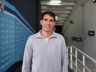 Juanpe en La Rosaleda.