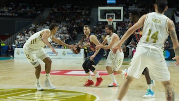 19/01/20 BALONCESTO PARTIDO ACB ENDESA
REAL MADRID - KIROLBET BASKONIA
DIOP TAVARES LLUL
