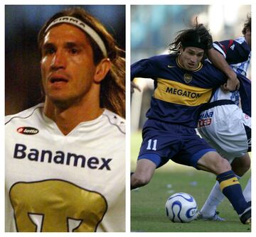El ‘Barullo’ se instaló en los Pumas en 2004, antes estuvo con el Independiente. Con la UNAM fue campeón del Clausura 2004. Llegaría a Toluca en 2006 y levantó un Campeón de Campeones. Un año después se fue al equipo de Buenos Aires.