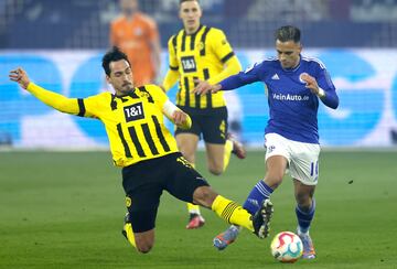 Rodri Zalazar, con el Schalke 04.