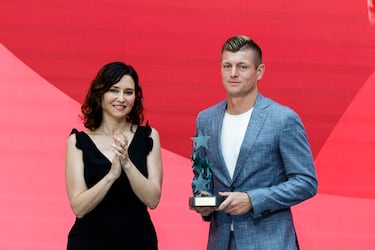Toni Kroos, premio Mejor Deportista Masculino de 2023. 