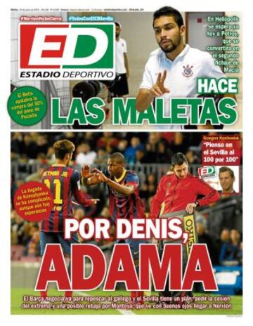 Portadas de la prensa deportiva