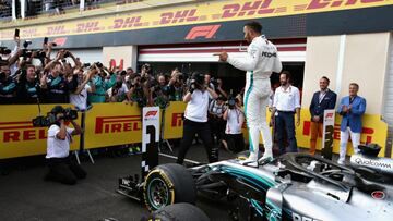 Which F1 races has Lewis Hamilton not won?